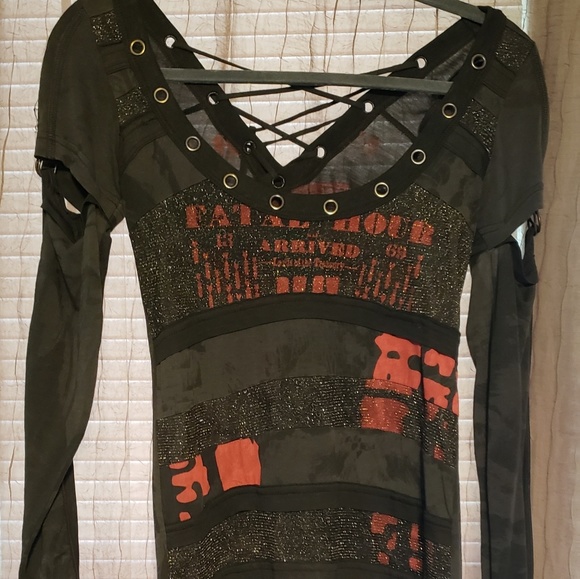 Salvage Tunic Mini Dress - Picture 2 of 4